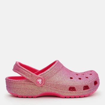 Жіночі крокси Crocs Classic Iridescent Glitter Cg Dgf 211005-6ZQ 38-39 (M6/W8) 24 см Dragon Fruit (198445123993)