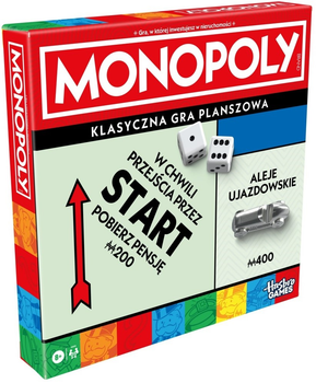 Настільна гра Hasbro Monopoly Classic (версія польська)(5010996302458)