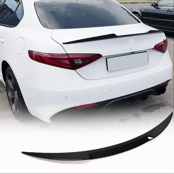 Спойлер на задний багажник V1 (пластик) для Alfa Romeo Giulia 2016-2022 гг