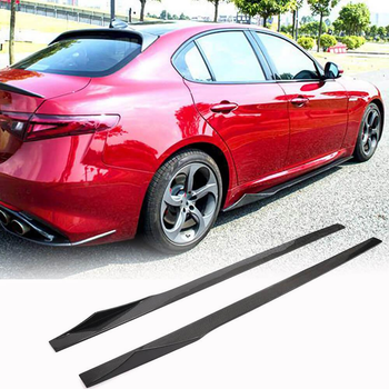Боковые юбки V2 (Карбон) для Alfa Romeo Giulia 2016-2022 гг