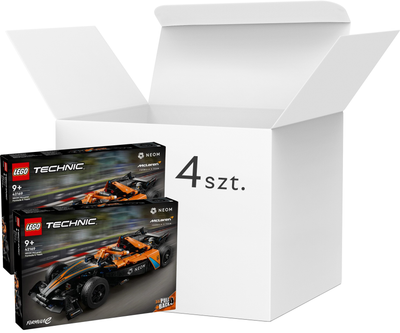 Конструктор LEGO Technic Neom McLaren Formula E Team 452 деталі 4 шт (42169)