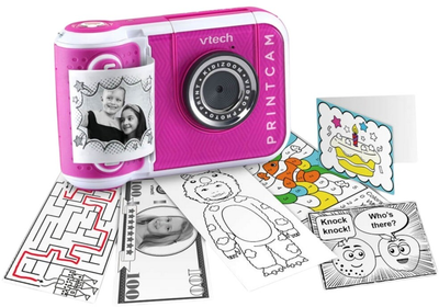 Цифрова камера VTech KidiZoom Print Cam Pink (80-549154)