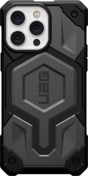 Чохол протиударний UAG Monarch Pro MagSafe (Original) для Iphone 14 Pro Max (6.7") Silver 114031113333