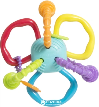 Прорезыватель Playgro Гибкий мячик (9321104861627)