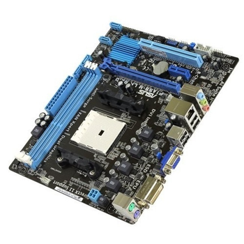 Материнская плата sFM1, ASUS F1A55-M LK R2.0 (2xDDR3, AMD A55, PCI-Ex16x1, VGA, DVI, microATX) Б/У