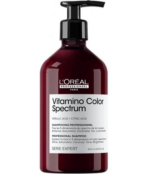 Шампунь Serie Expert Vitamino Color Spectrum для блеска и сохранения цветового спектра окрашенных волос 500 мл