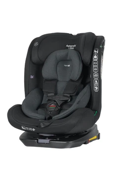 Детское автокресло CARRELLO Asteroid i-Size CRL-17001 Magnet Gray 40-150см ISOFIX поворотное черно-серое