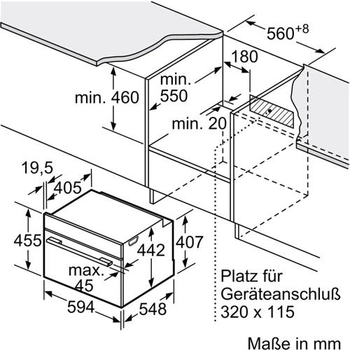 Духова шафа електрична Bosch CSG636BS3
