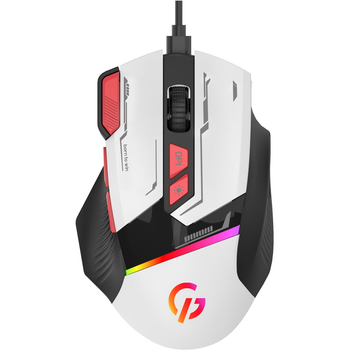 Миша GamePro GM300W White ( Біло-чорний )