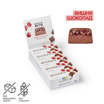 Батончик SpaceFood Space Bite, 10*45 грамм, вишня шоколад