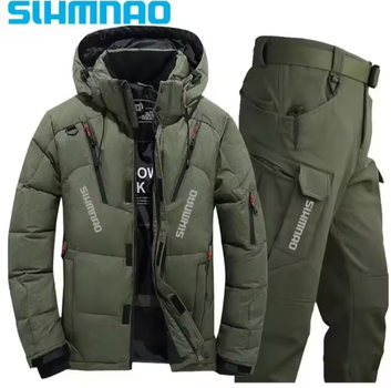 Зимний костюм для рыбалки и охоты SIHMNAO 4XL