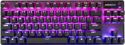Клавіатура бездротова SteelSeries Apex Pro TKL Wireless Gen 3 UA HyperMagnetic OmniPoint 2.0 OLED (SS64871)