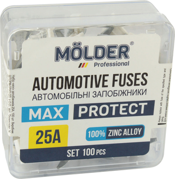 Предохранители плоские мини (Molder) уп. 100шт. (25A) MA22225