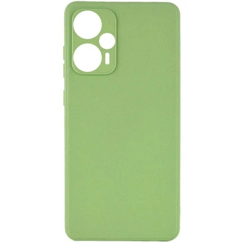 Чехол Fiji Soft для Xiaomi Poco F5 силикон бампер фисташковый
