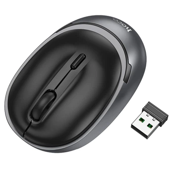Беспроводная бизнес-мышь HOCO GM34 Nuevo Dual-Mode 2,4 ГГц + Bluetooth 1600 dpi (2AB780F0EA28)