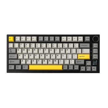 Клавиатура AJAZZ AK820 PRO Grey Игровая Беcпроводная Механичиская. 2.4G/Bluetooth/Кабель. С Экранчиком. Gift Switch