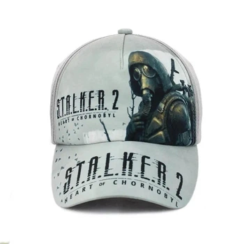 Детская кепка на липучках Сталкер 2 (Stalker 2) 52-55 см Серый