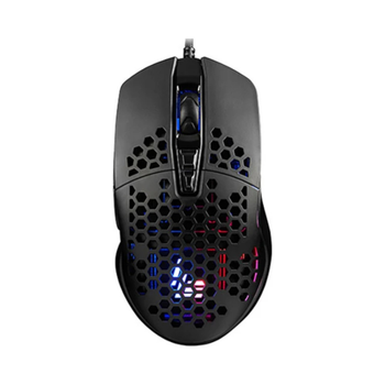 Мишка LogicConcept Starr One Light 6400dpi 7кн. RGB чорна
