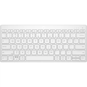 Клавіатура бездротова HP 350 Compact Multi-Device BT UKR white