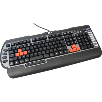 Клавіатура дротова A4Tech G800V USB (Black)