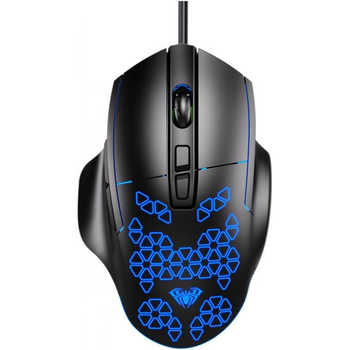 Миша дротова Aula F812 Wired gaming mouse with 7 keys Black (6948391213132)