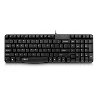 Клавіатура дротова Rapoo N2400 Black