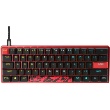 Клавіатура ігрова оптична SteelSeries Apex 9 TKL UA OptiPoint Mini Faze Clan (64853)