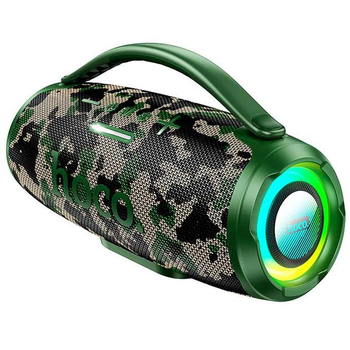 Портативная беспроводная Bluetooth колонка акустика Hoco HA4 mini BT5.4, TF/USB/AUX/FM/TWS, 30W, 4H Camouflage