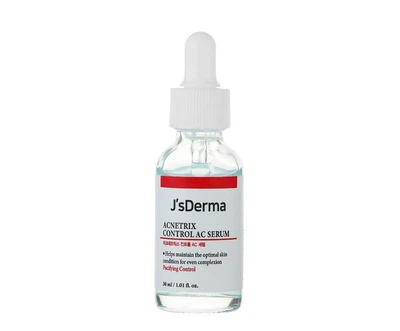 Серум успокаивающий с ниацинамидом и цинком J'sDerma Acnetrix Control AC Serum 30 мл