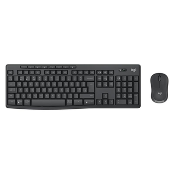 Комплект бездротовий (клавіатура, миша) Logitech MK370 Graphite (920-012077) Чорний 37542