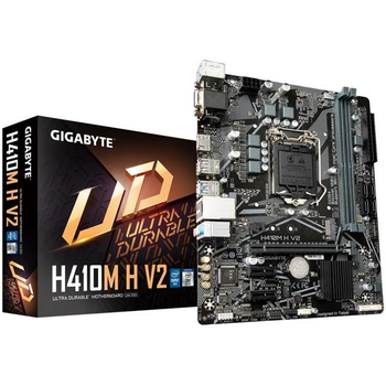 Материнська плата Gigabyte H410M H V2 Socket 1200 microATX 34810