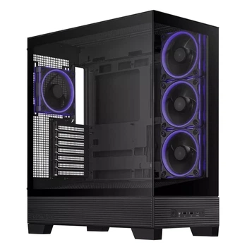 Комп'ютерний корпус без блоку живлення Asus A31 Plus Tempered Glass Black (90DC00R0-B19000)