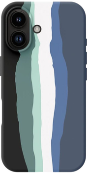 Панель Evelatus Multi-Colored Silicone Case With MagSafe для Apple iPhone 16 Aura Blue (4752192091668)