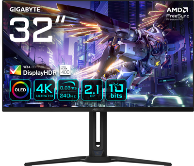 Монитор 31.5" Gigabyte Aorus FO32U2P