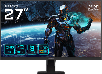 Монитор 27" Gigabyte GS27Q (GS27Q A) Black