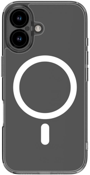 Панель Evelatus Clear Case MagSafe and Camera Protection для Apple iPhone 16 Transparent (4752192091019)