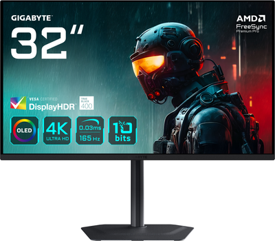 Монитор 31.5" Gigabyte MO32U Gaming Monitor
