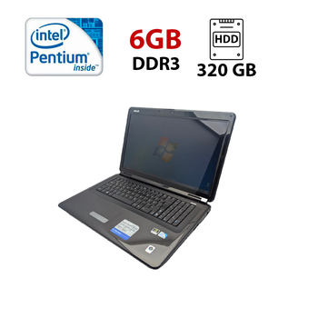Ноутбук Asus K70ID / 17.3" (1600x900) TN / Intel Pentium T4200 (2 ядра по 2.0 GHz) / 6 GB DDR3 / 320 GB HDD / NVIDIA GeForce GT 120M, 1 GB GDDR2, 64-bit / WebCam б/у