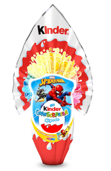Велике шоколадне яйце Kinder Gransorpresa Spiderman Кіндер Людина-Павук 320 г