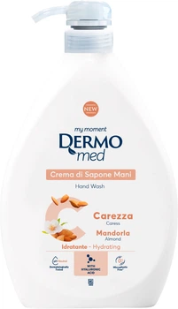 Крем-мило рідке DermoMed Карите та мигдаль 1000 мл (8054633831168)