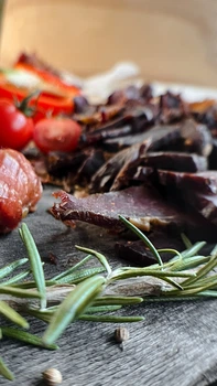 Слайсы говядины "Классические", 250 гр. Мясные снеки. Джерки
