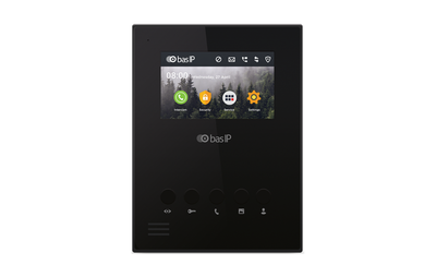 IP-видеодомофон BAS-IP AU-04LAF 4.3'' Wi-Fi SIP PoE, Black