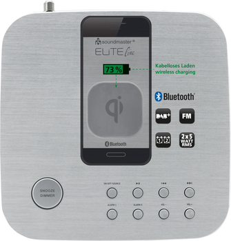 Радиоприемник Soundmaster UR411SI DAB+/FM із Bluetooth