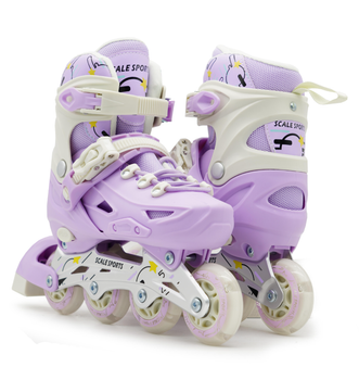Ролики Scale Sports LF 605-2 размер 29-33 стелька 18-20.5 см Purple (DP-36108303)