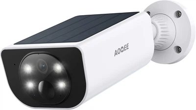 Камера видеонаблюдения AOQEE 2K 2.4G WiFi с солнечной батареей