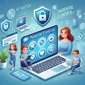 HT Vector Parental Controls — програма для батьківського контролю, 1 ПК, ліцензія на 3 місяці
