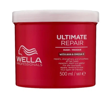 Крем-маска для всіх типів волосся Wella Professionals Ultimate Repair Mask With AHA & Omega-9 500 мл