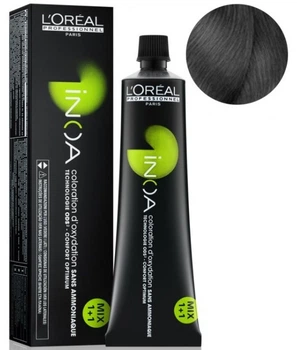 Крем-краска для волос L'Oreal Professionnel INOA 3 Темный шатен 60 мл (4673WB)