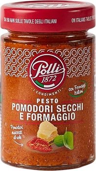 Соус Pesto POLLI Pomodori Secchi E Formaggio 190 г (8001310810800)