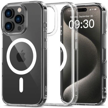 Защитный чехол Tech-Protect FlexAir Hybrid MagSafe для iPhone 16 Pro - Clear